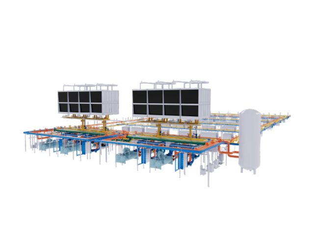 室内预制化<br>集成冷站AIS